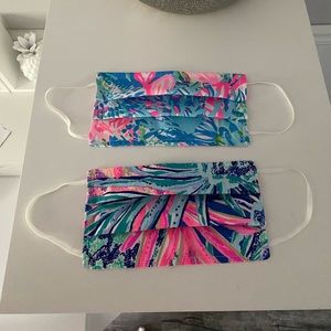 Lily Pulitzer inspired face masks bundle